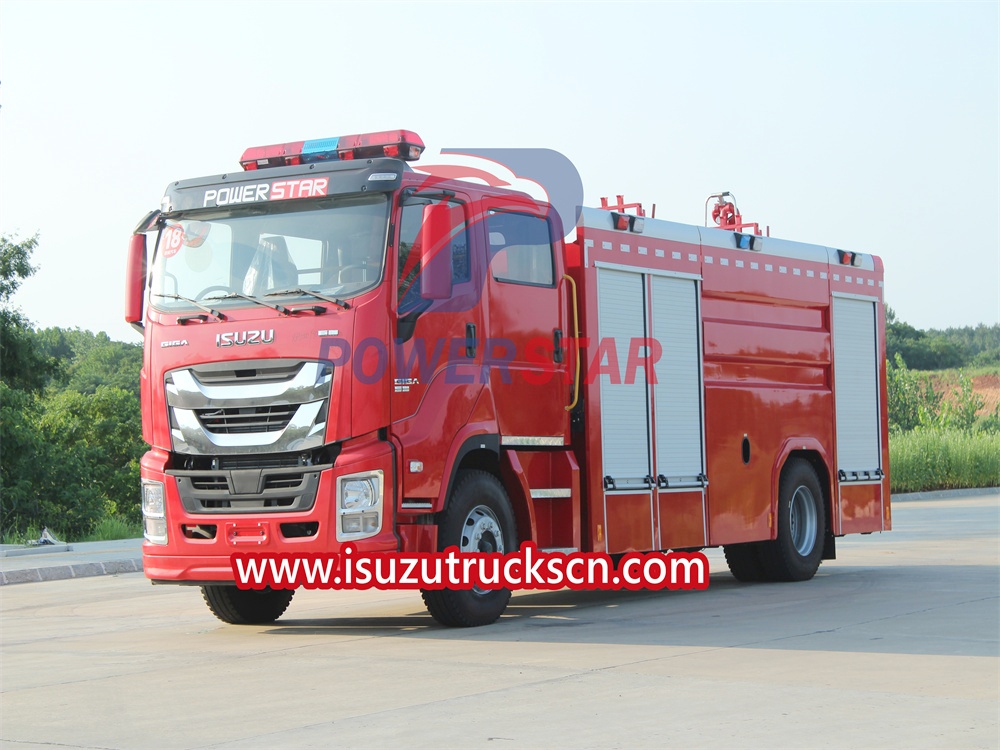 isuzu fire truck