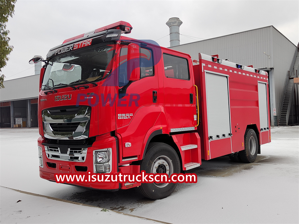 isuzu fire truck