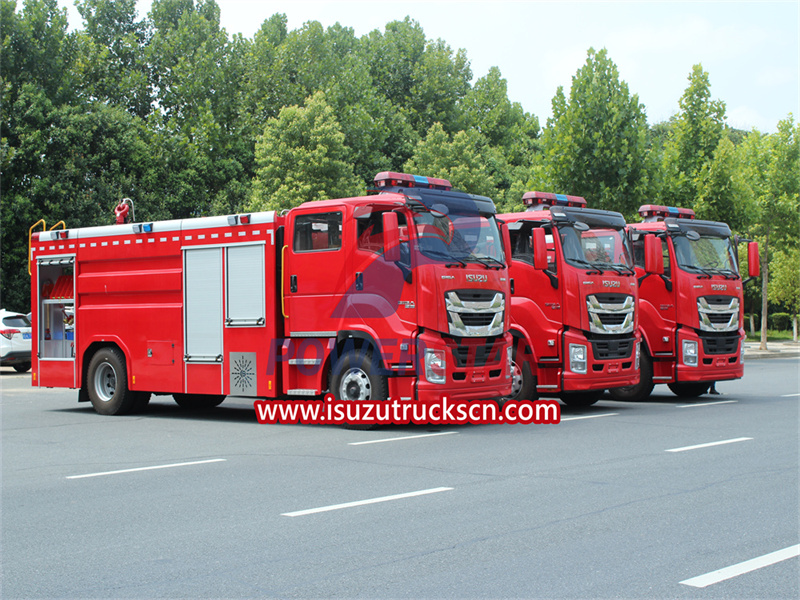 isuzu fire truck