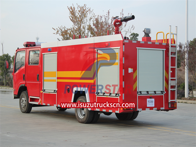 isuzu fire truck