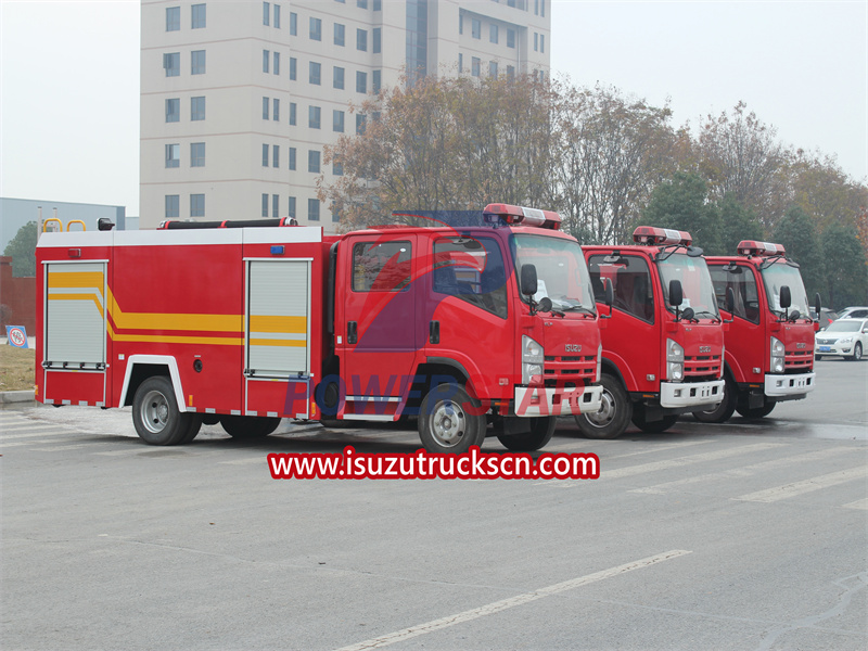 isuzu fire truck