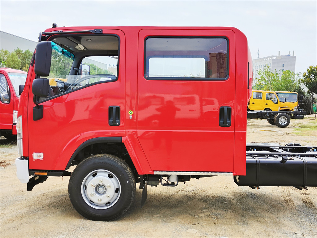 ISUZU NPR fire truck chassis cabin