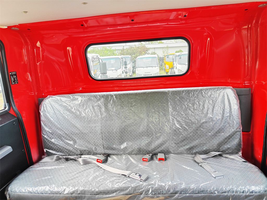 ISUZU NPR fire truck chassis cabin