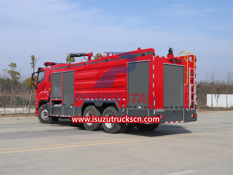 isuzu fire truck