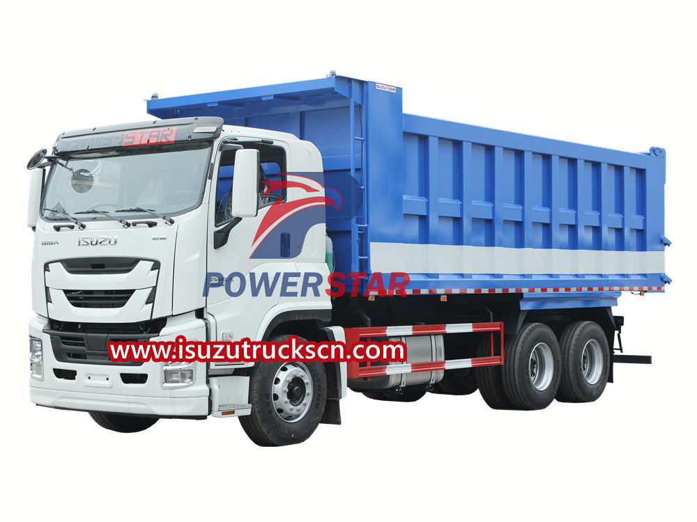 Isuzu dump truck