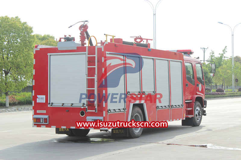 ISUZU FVR fire truck 