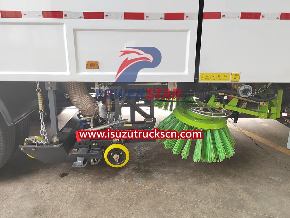 Isuzu electricity road sweeper 