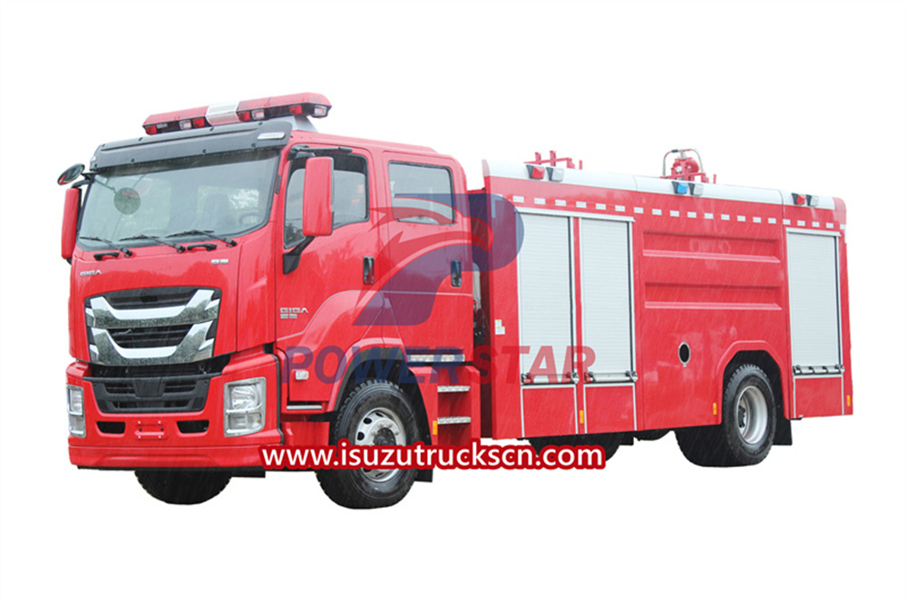 isuzu fire truck