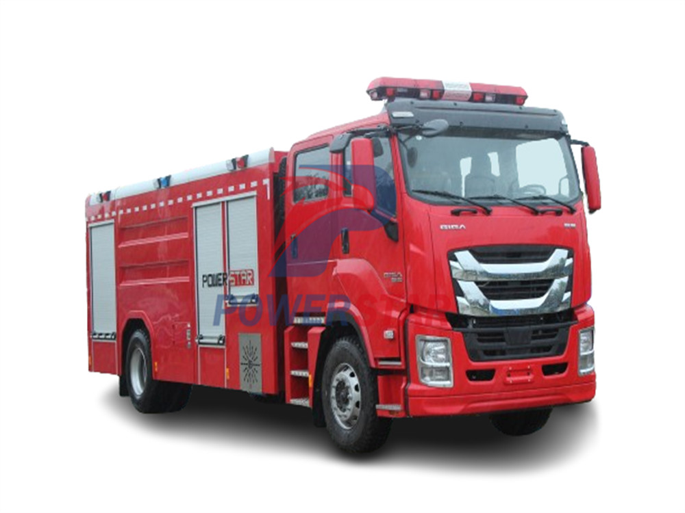 isuzu fire truck