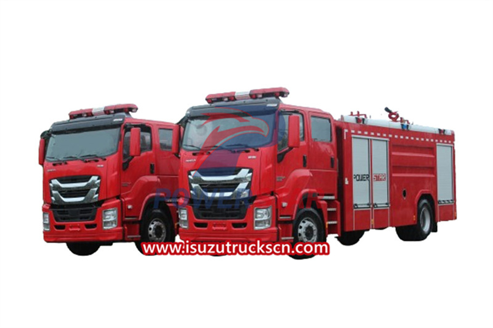 isuzu fire truck