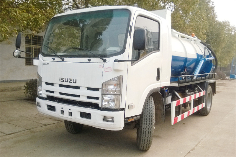 ISUZU 190hpNPR sewage tanker