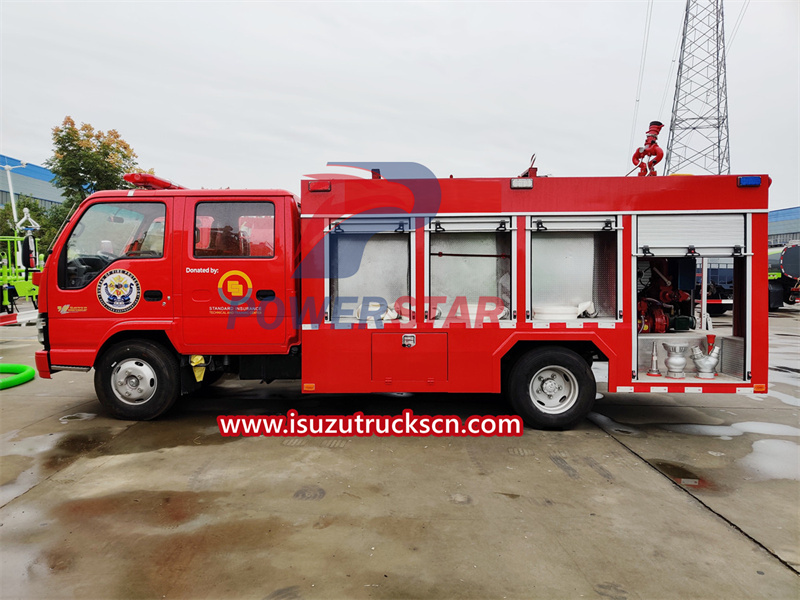 isuzu fire truck 