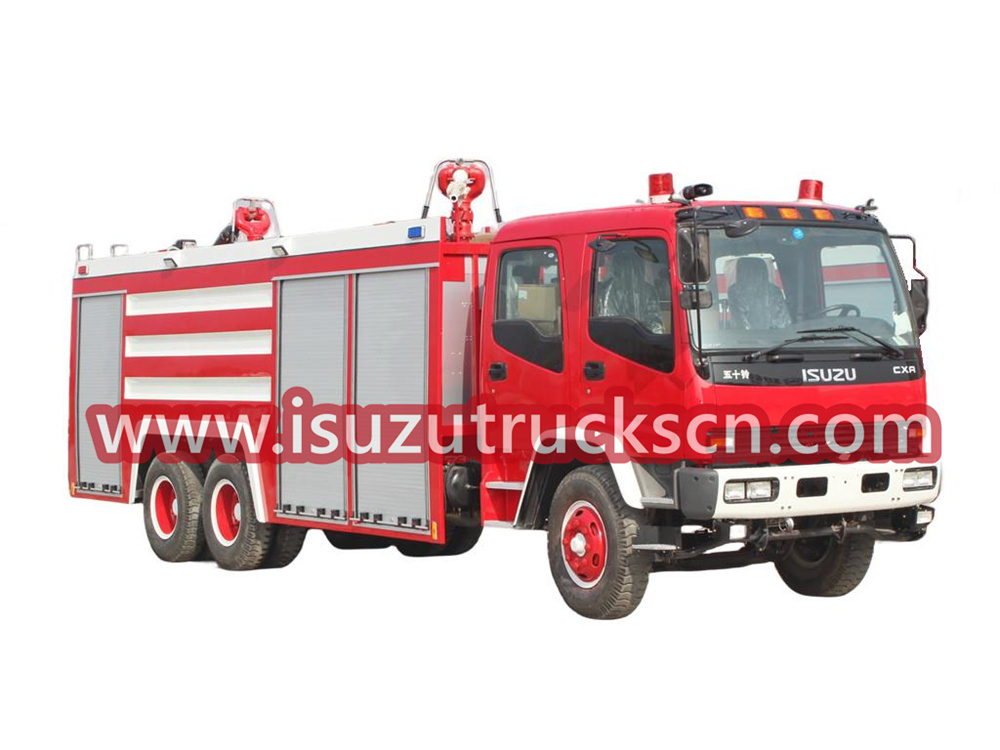 Isuzu FVZ fire fighting truck