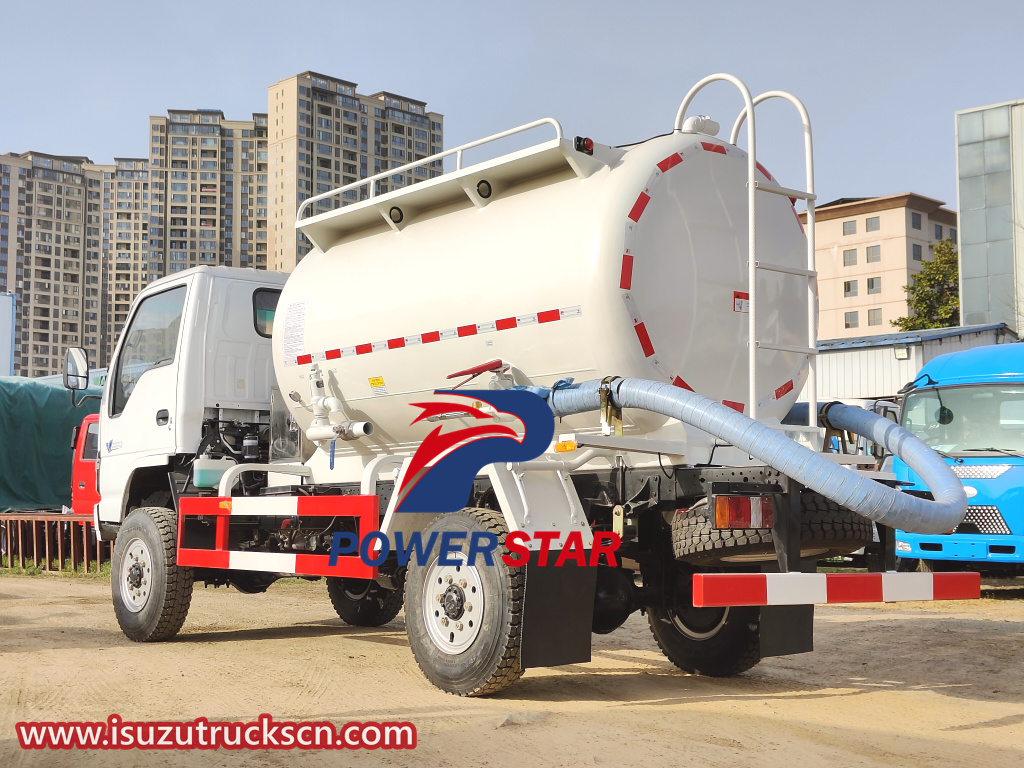 Isuzu 4 wheels 4x4 Vacuum Suction Trucks specification pictures and price