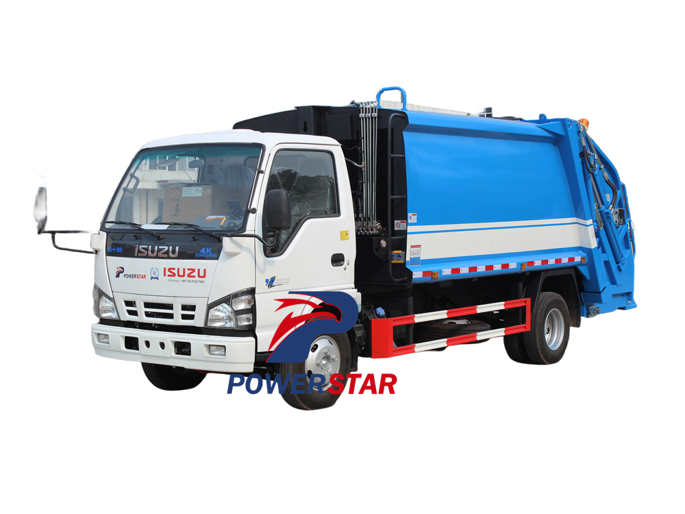 isuzu garbage compactor truck