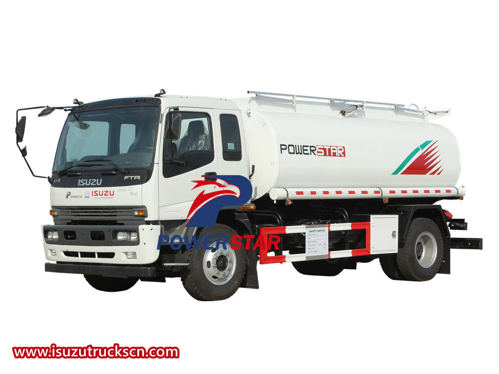 Isuzu fuel truck