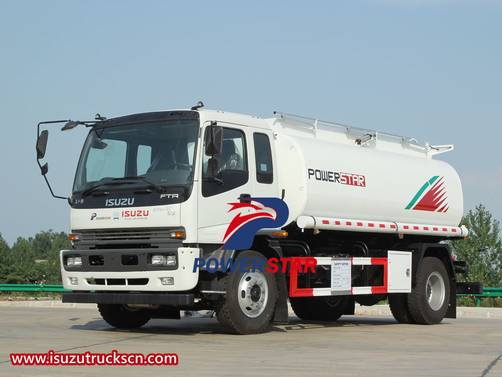 Isuzu fuel truck