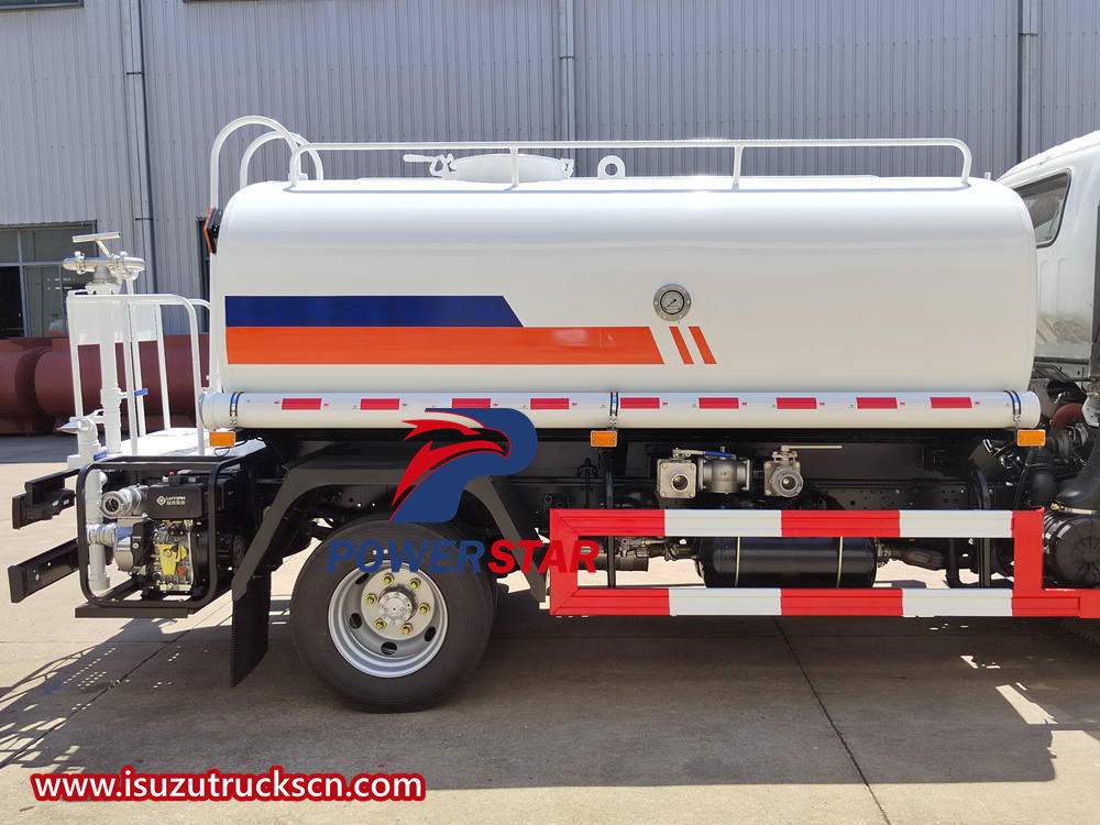 Isuzu drinking water tanker