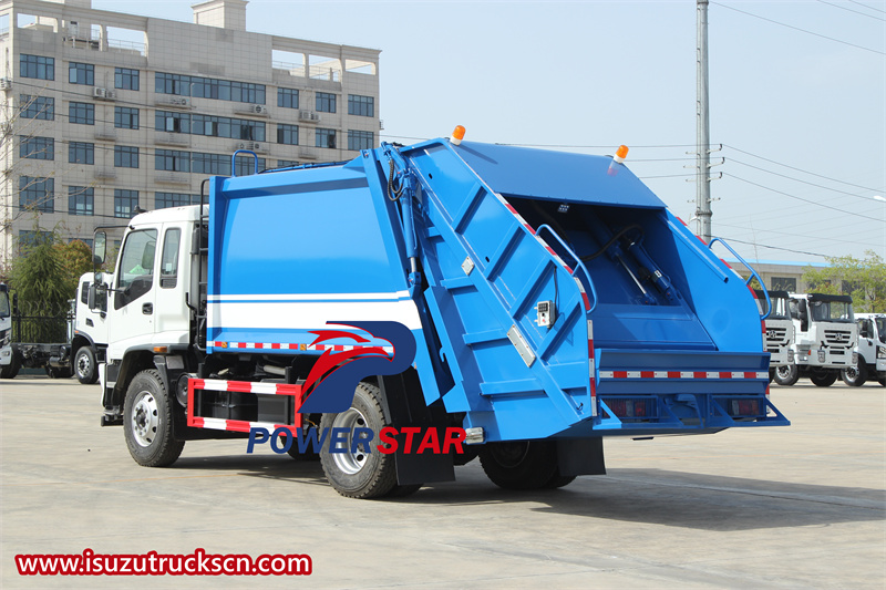 isuzu garbage compactor