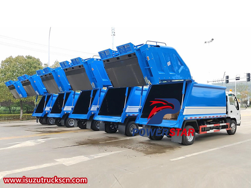 isuzu nkr waste compactor