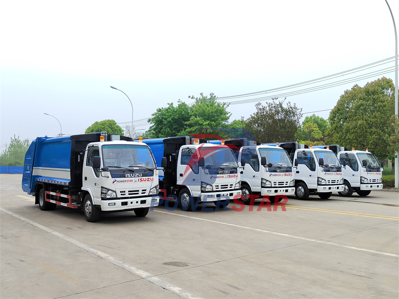 isuzu NKR rear loader