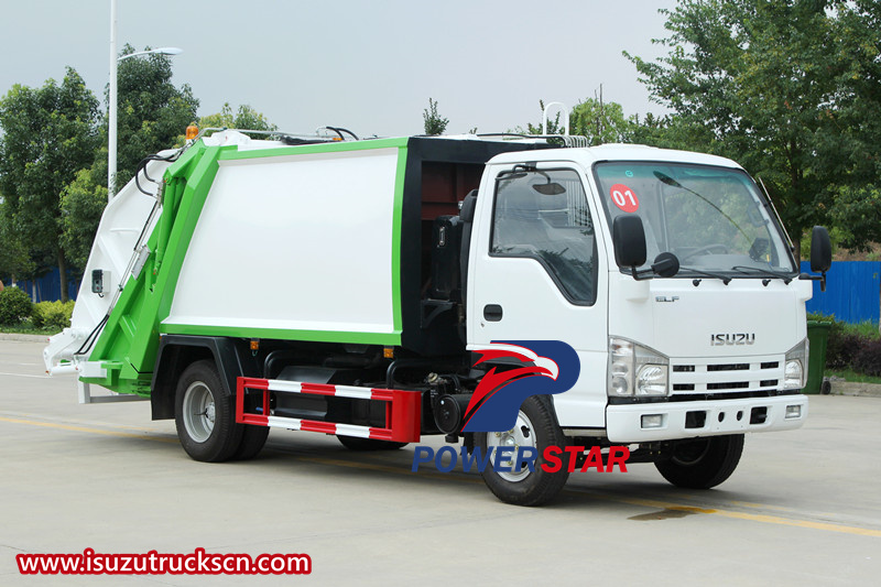 isuzu garbage compactor 