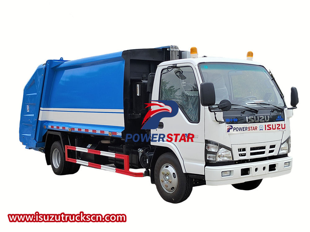 Isuzu garbage collector truck