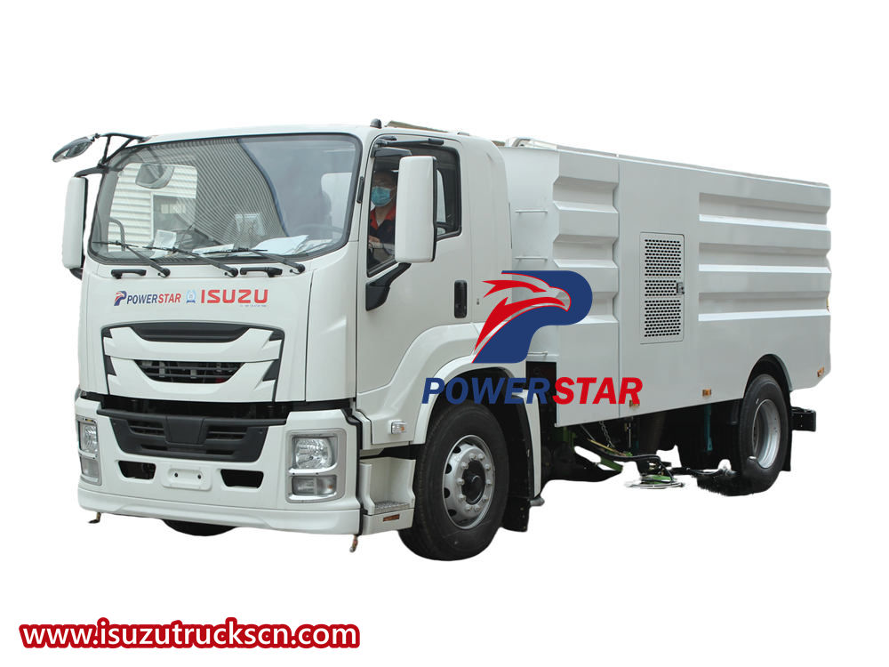 Isuzu street sweeper  truck