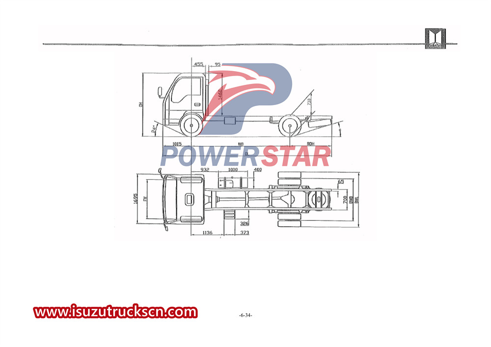 Isuzu 100P special truck manual