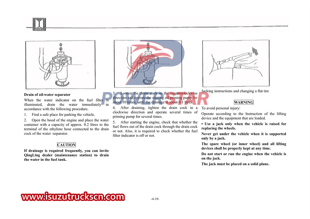 isuzu 100p special truck manual