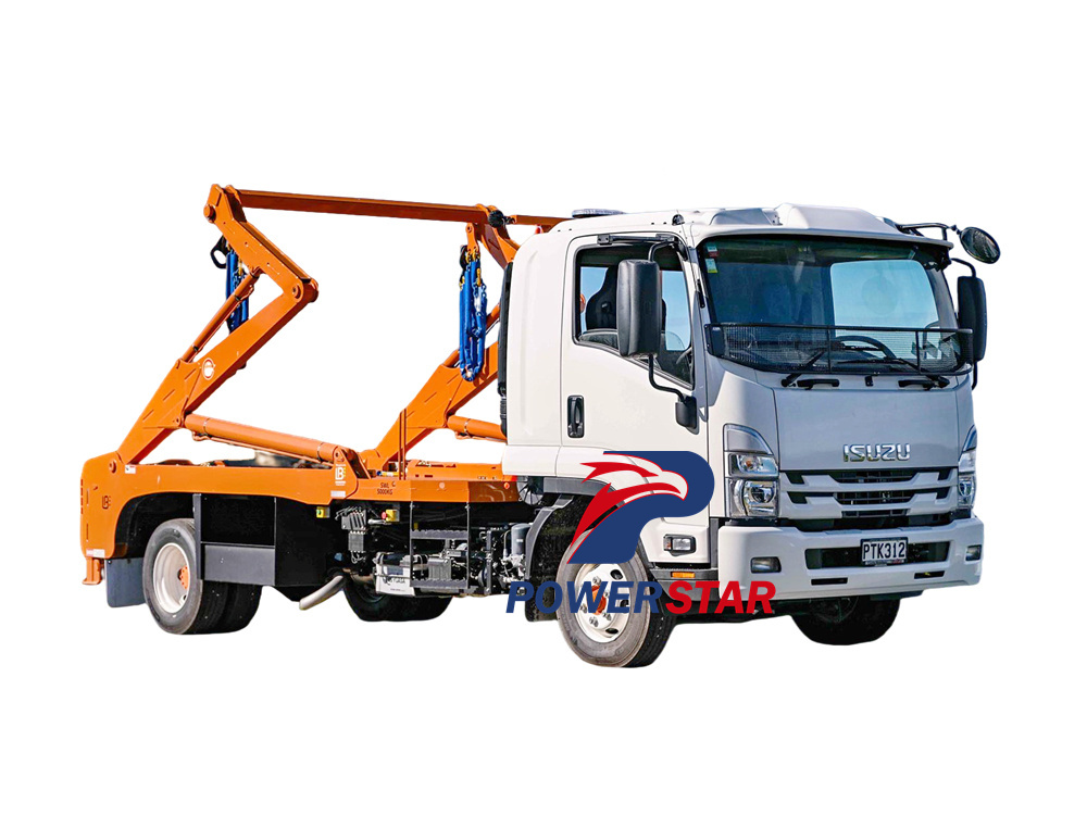 isuzu NKR skip refuse loader