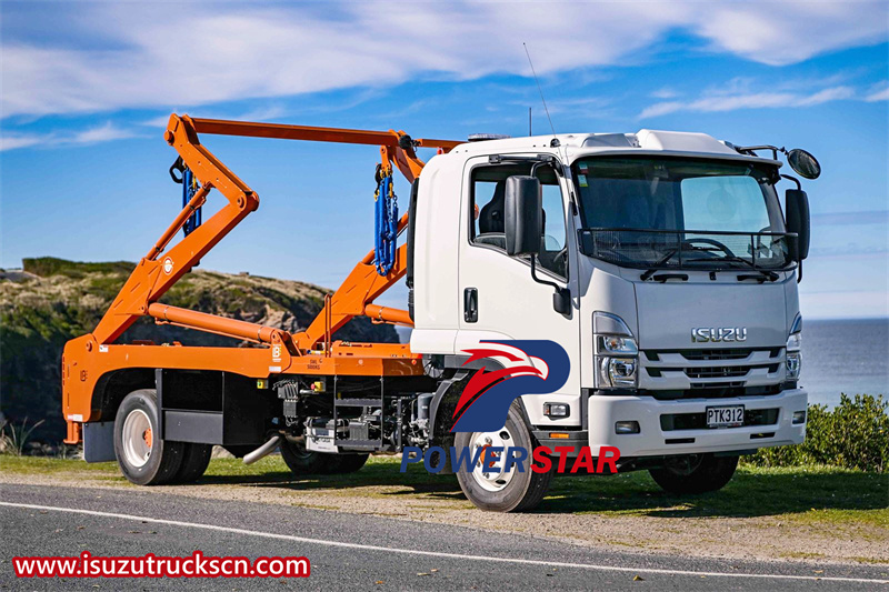 Isuzu npr 8cbm skip refuse loader