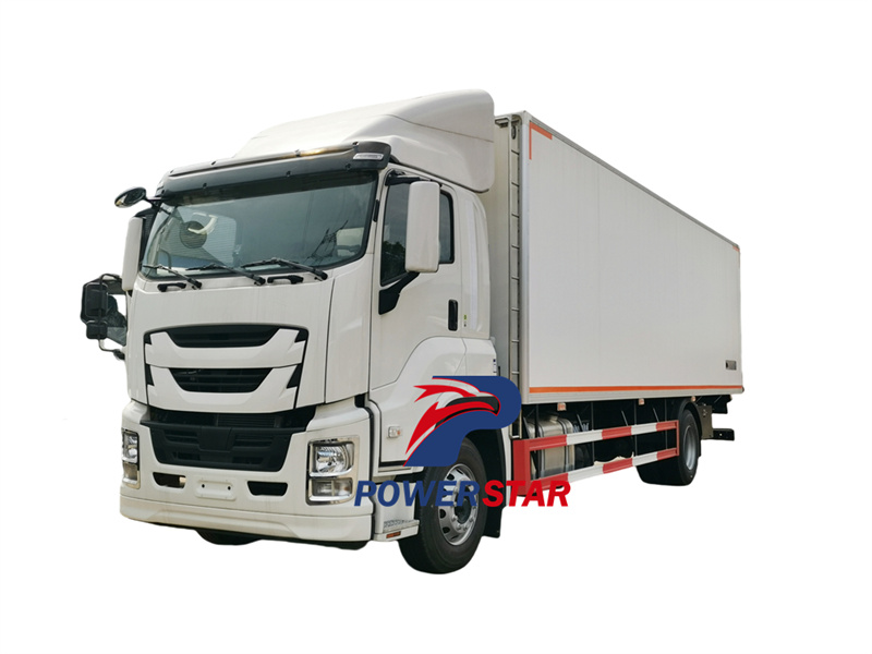 Isuzu giga 15 ton refrigerated cargo truck