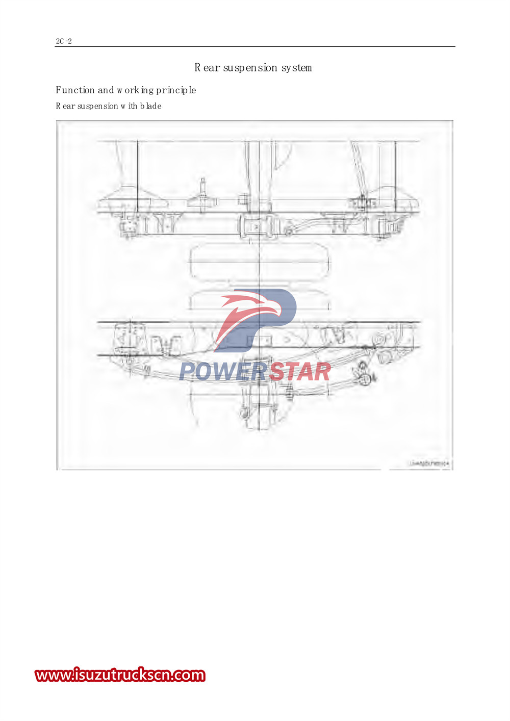 Isuzu 700P series special truck service manual