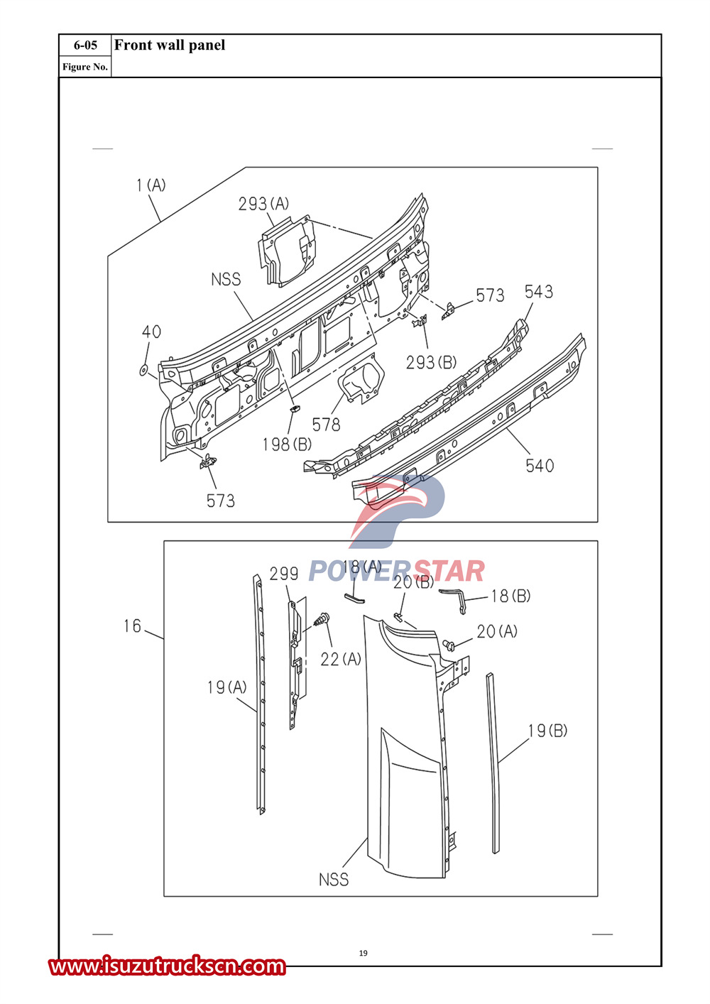 Isuzu VC61 Series Commercial Parts Catalog