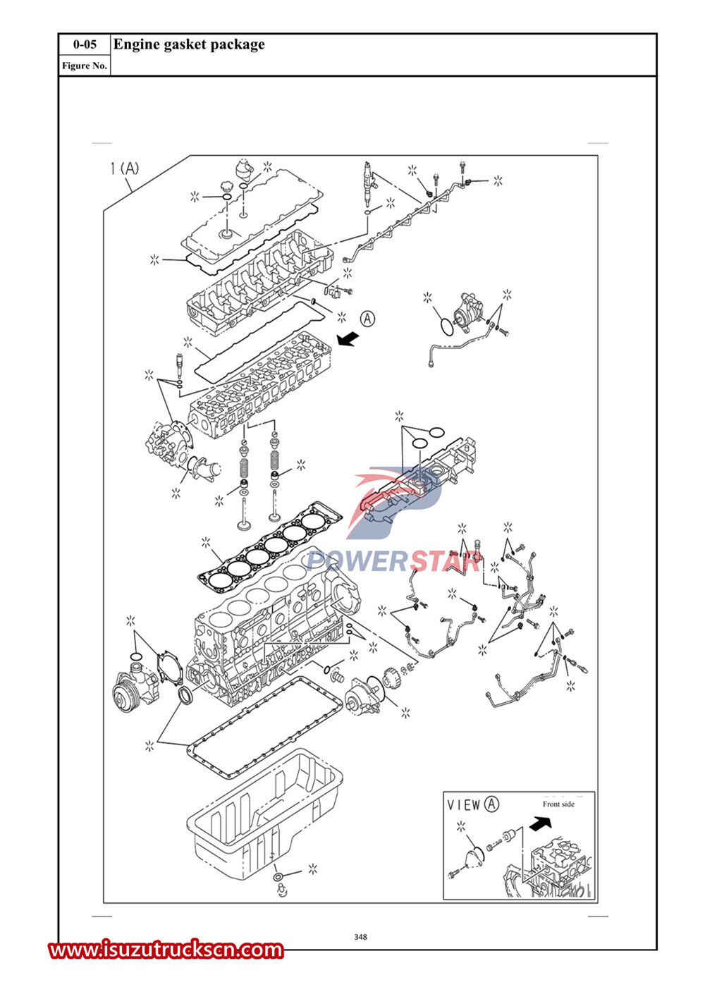 Isuzu VC61 Series Commercial Parts Catalog