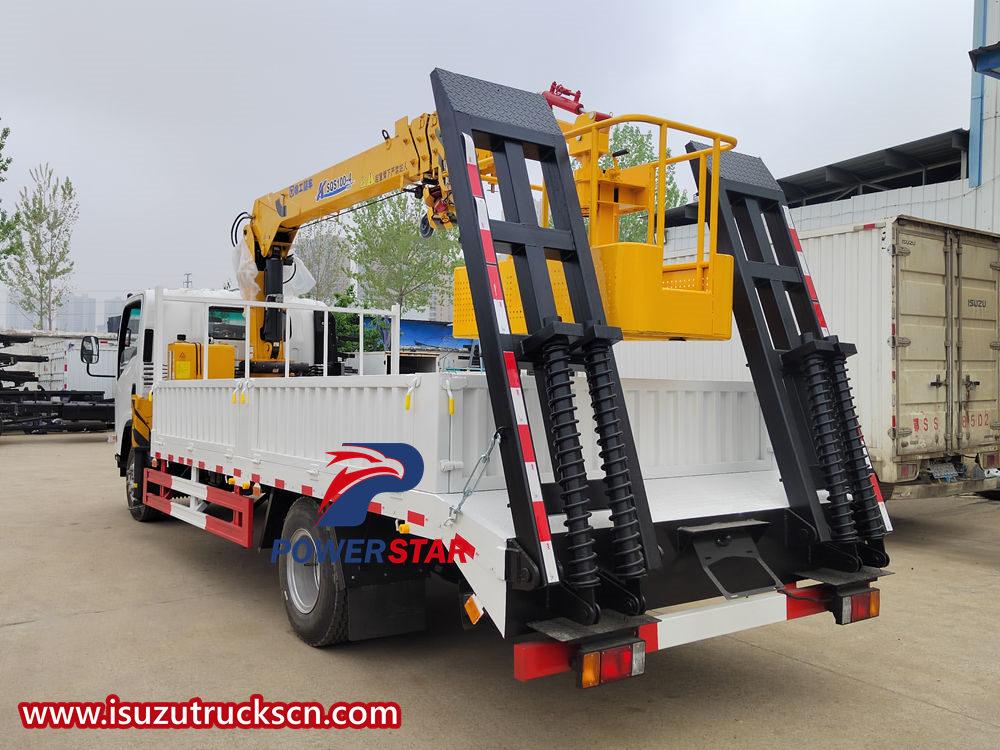 Isuzu loader crane