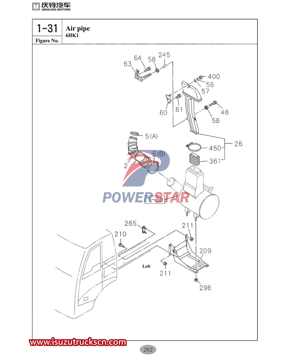 Isuzu F-series commercial parts catalog1