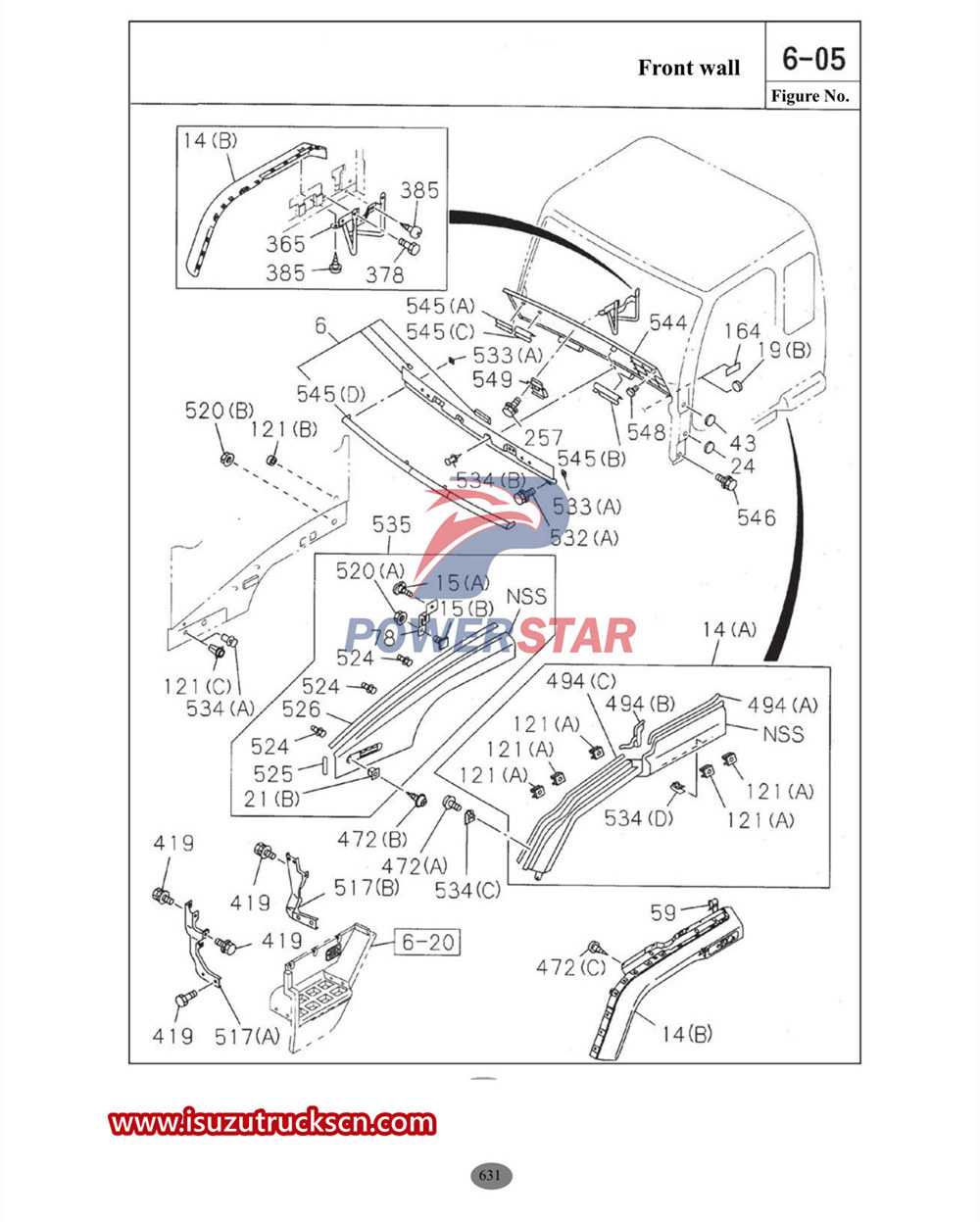 Isuzu F-series commercial parts catalog2