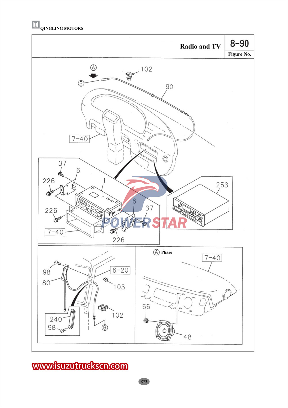 Isuzu F-series commercial parts catalog2