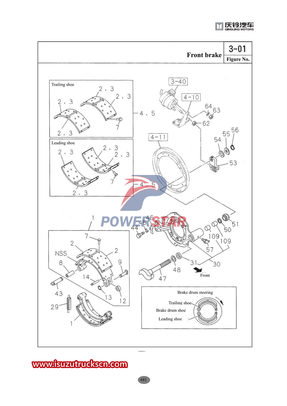 Isuzu F-series commercial parts catalog2