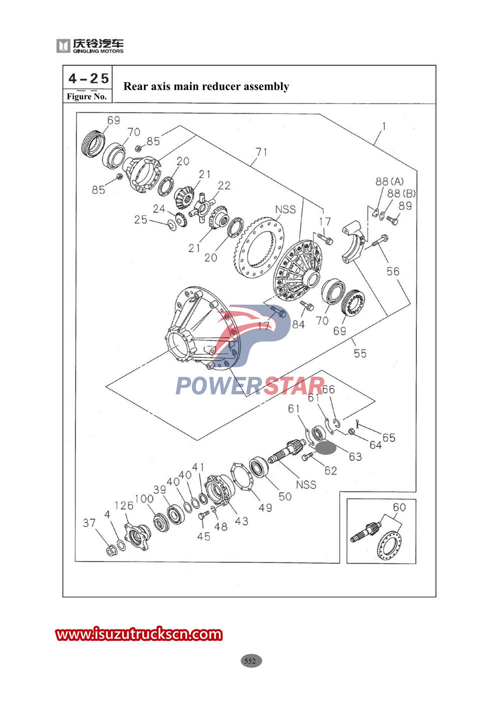 Isuzu F-series commercial parts catalog2