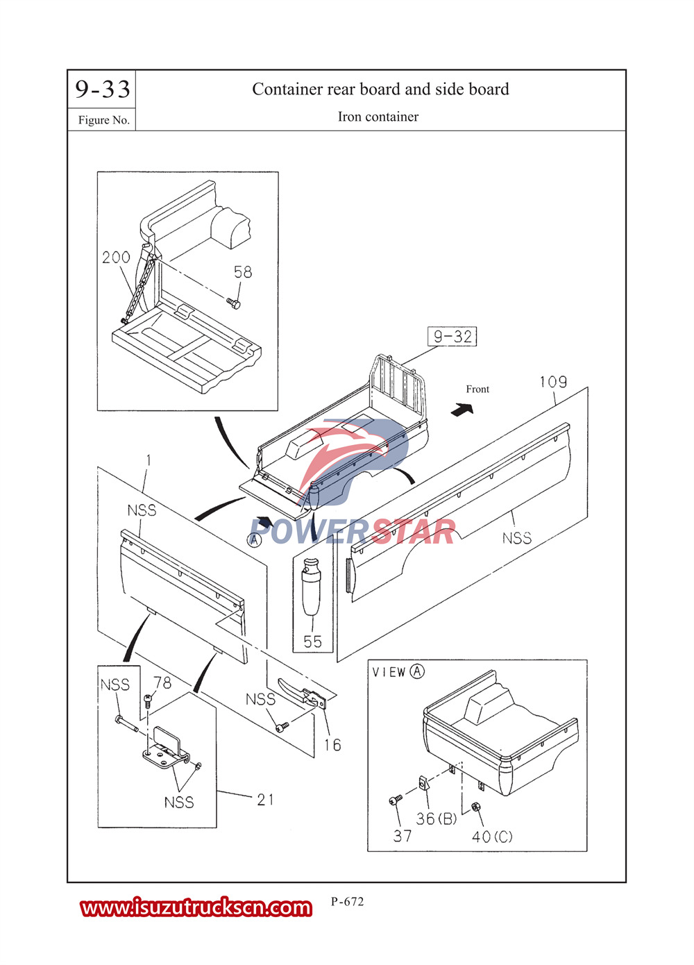 Isuzu N-series commercial parts catalog 2