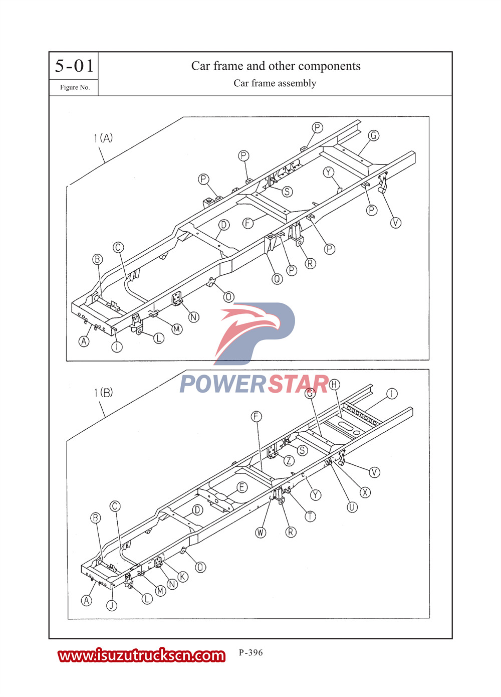 Isuzu N-series commercial parts catalog 2