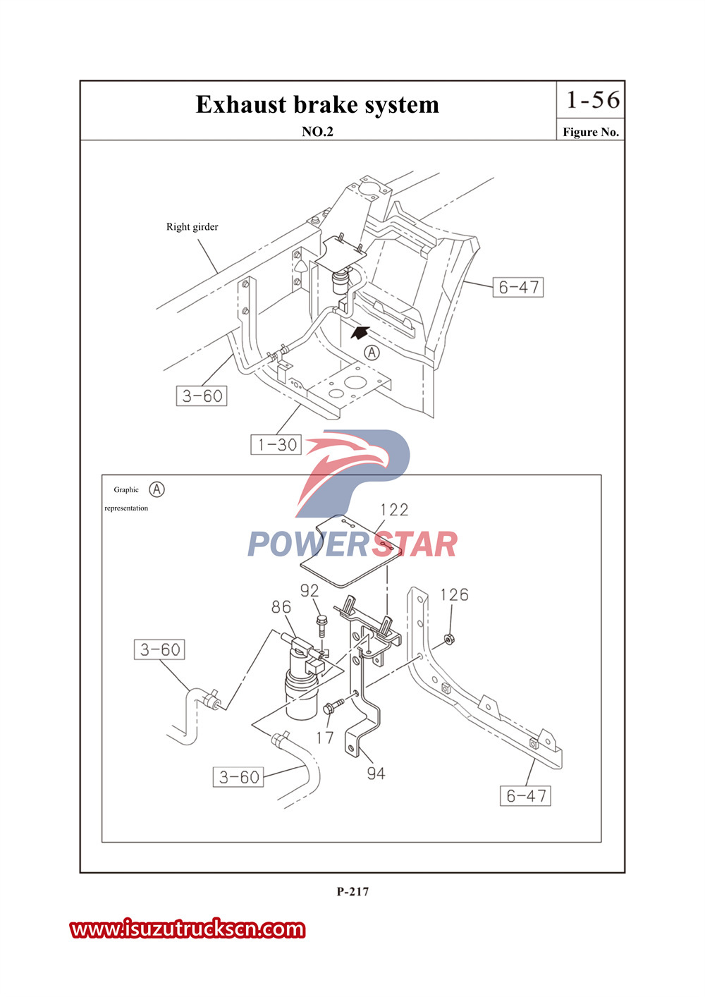 Isuzu 700P series commercial parts catalog