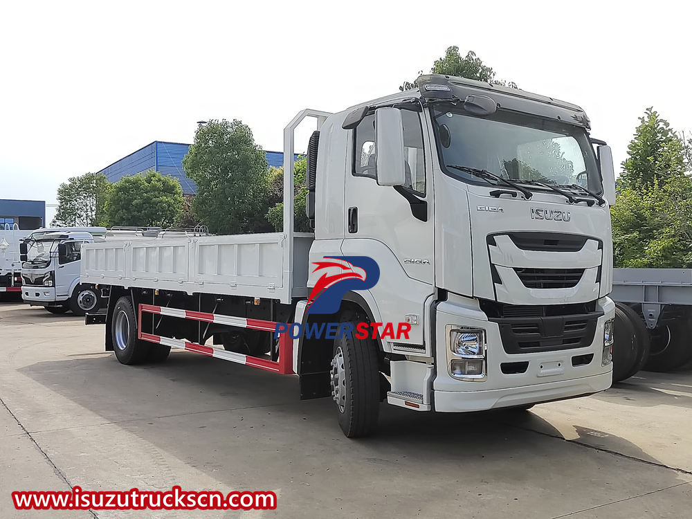 Isuzu fence cargo truck