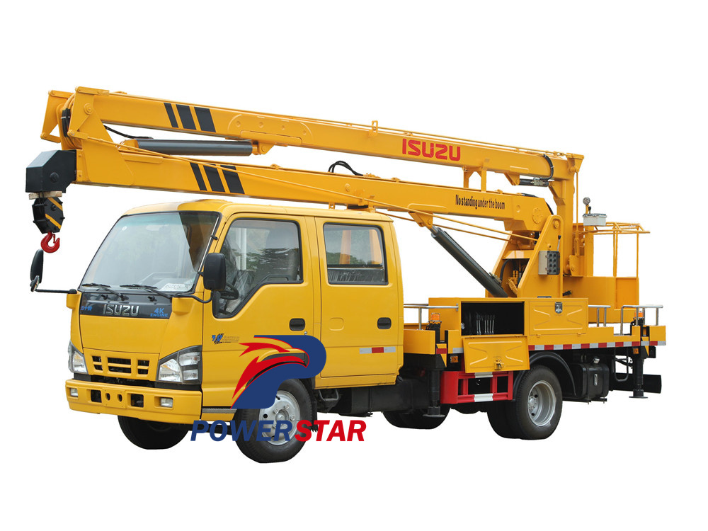 Isuzu 600P 16m aerial platform truck