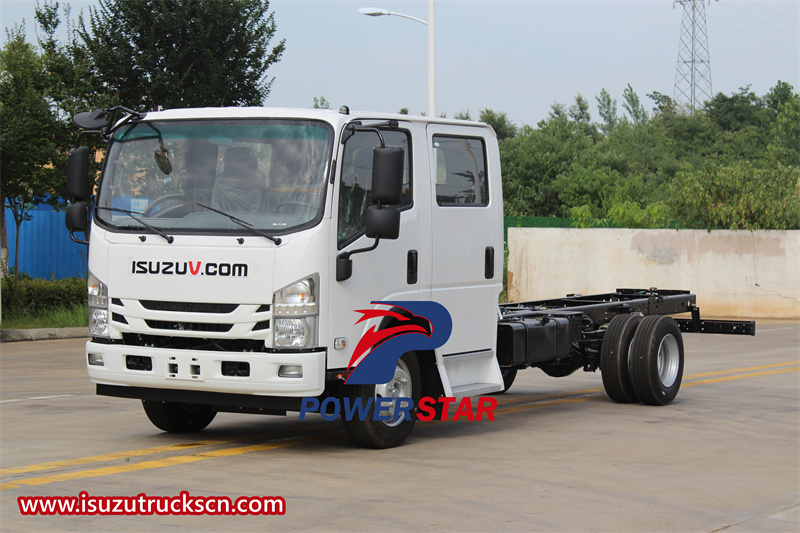 iSUZU 700p DOUBLE CABIN TRUCK CHASSIS