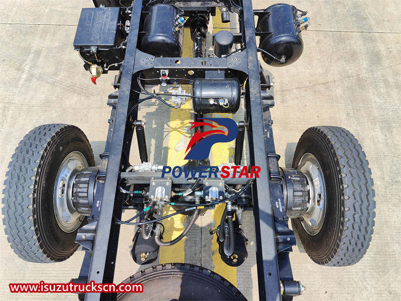 Isuzu 700P 4x4 off road truck chassis 