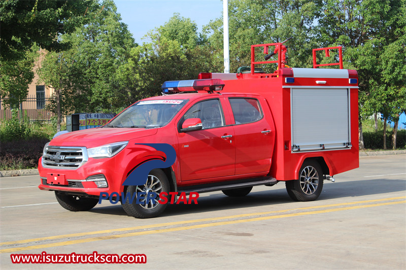  Isuzu 4WD pickup fire truck